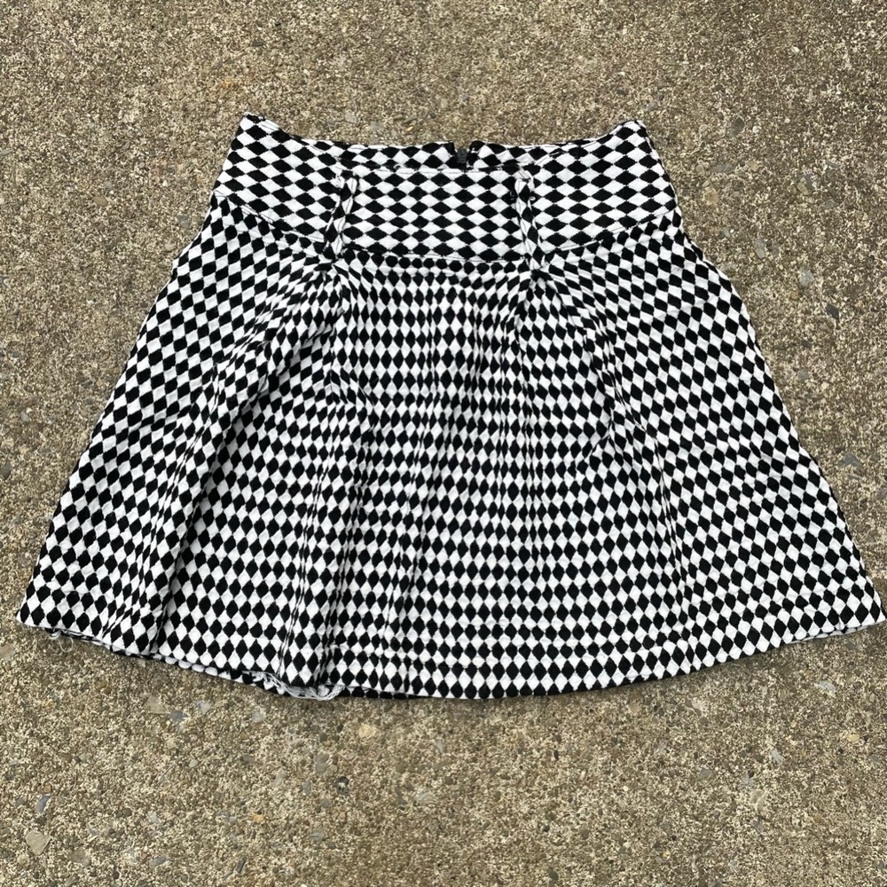 ADORABLE vintage checkered mini skirt!!!